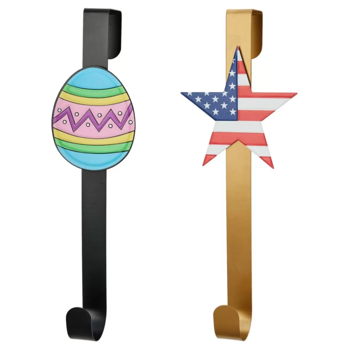 Wind & Weather Wind And Weather Metal Interchangeable Wreath Hanger W/6 Seasonal Icons