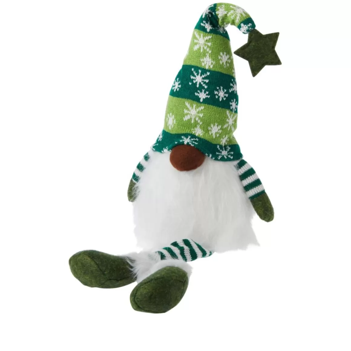 Winter Lane 27" Lighted Gnome Shelf Sitters