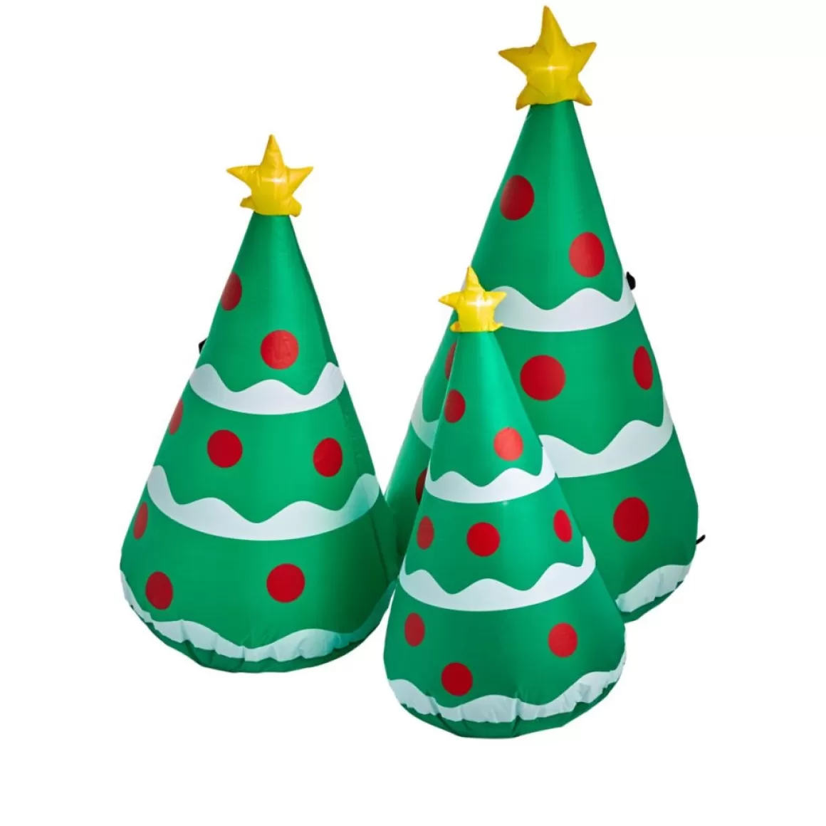 Winter Lane 4' Inflatable Tree Trio