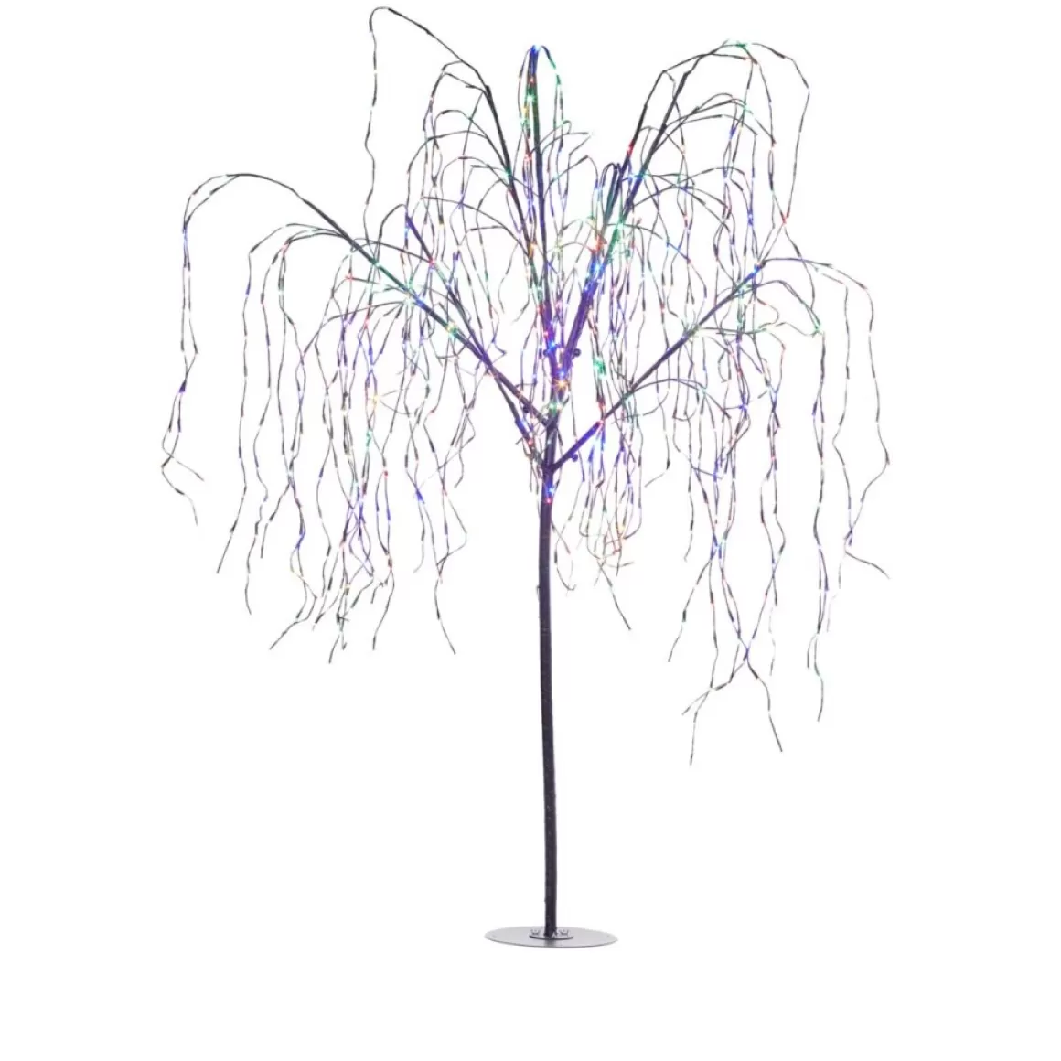 Winter Lane 7' Color Changing Willow Tree
