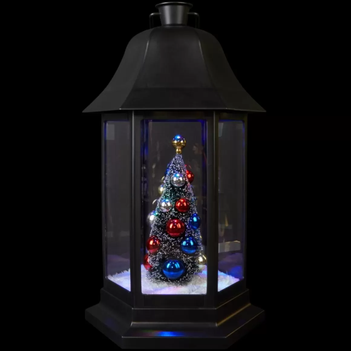 Winter Lane Holiday Led Projection Lantern