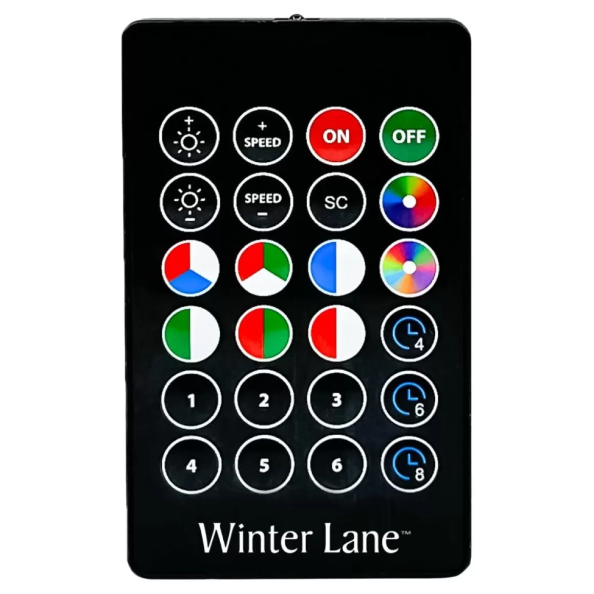 Winter Lane Multifunction 22" Twinkler With Remote